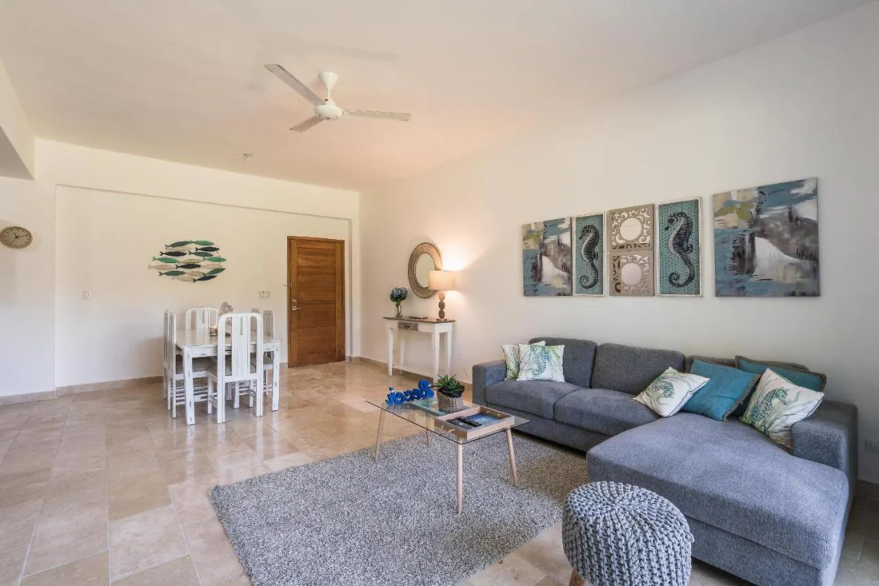 Spacious Cap Blue Apt Next To Cap Cana 蓬塔卡纳 公寓